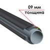 K-FLEX 09x060-1 ST IC CLAD BK трубка теплоизоляционная (К-ФЛЕКС)